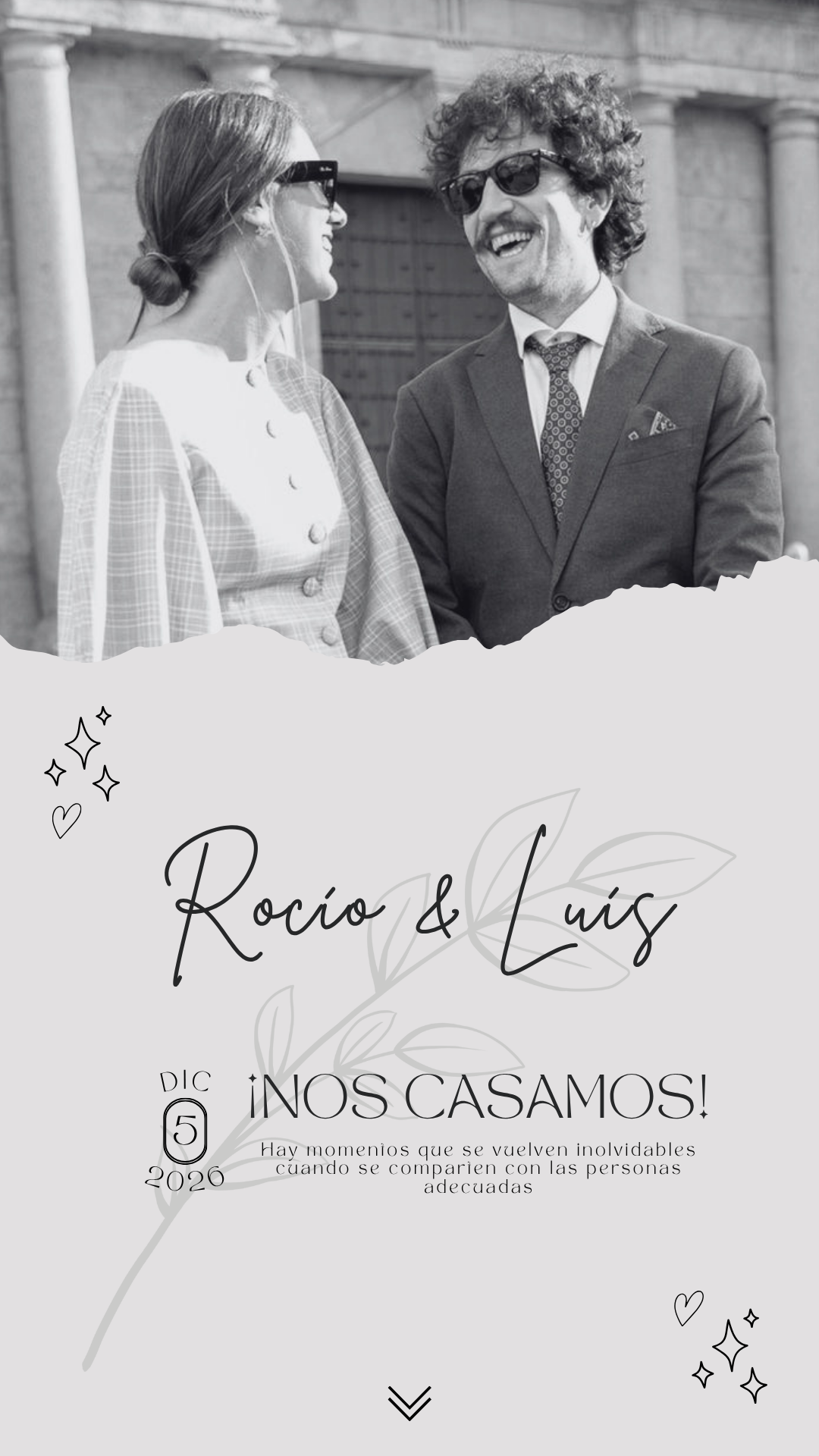 Rocío y Luis - ¡Nos casamos!