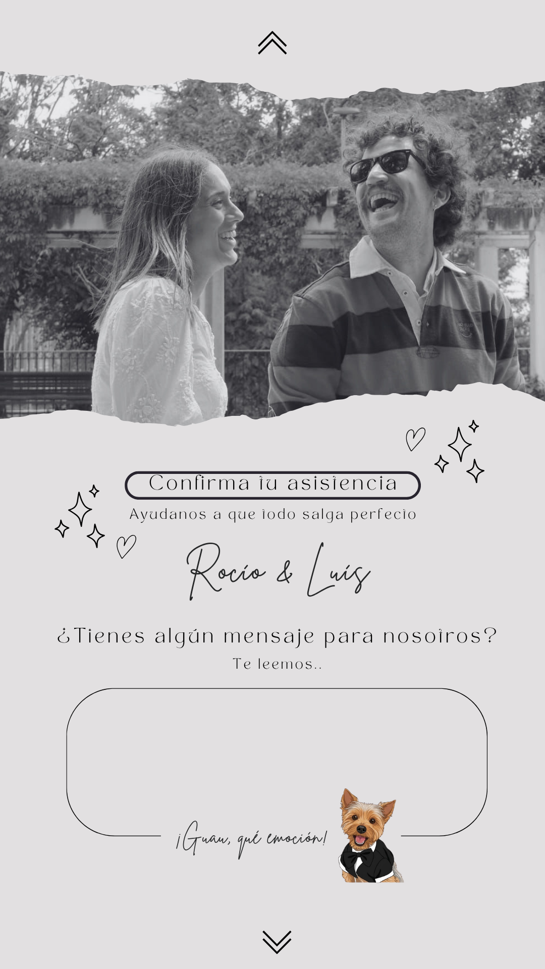 Confirma tu asistencia
